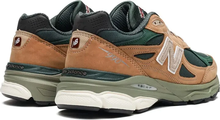 990 v3 Made in USA “Tan/Green” sneakers - Image 3