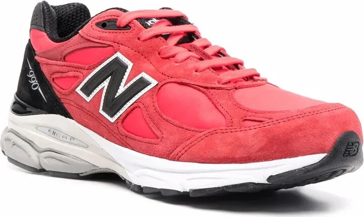 990v3 "Red/Black" sneakers - Image 2