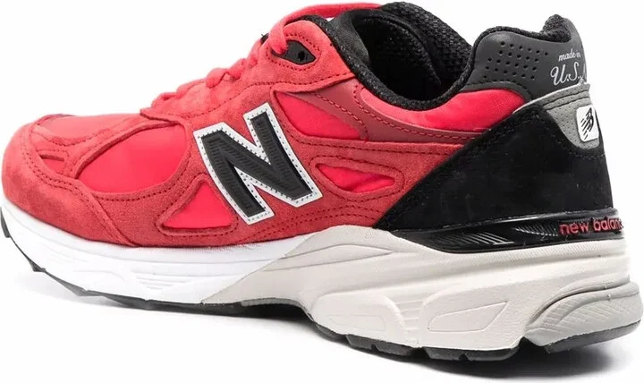 990v3 "Red/Black" sneakers - Image 3