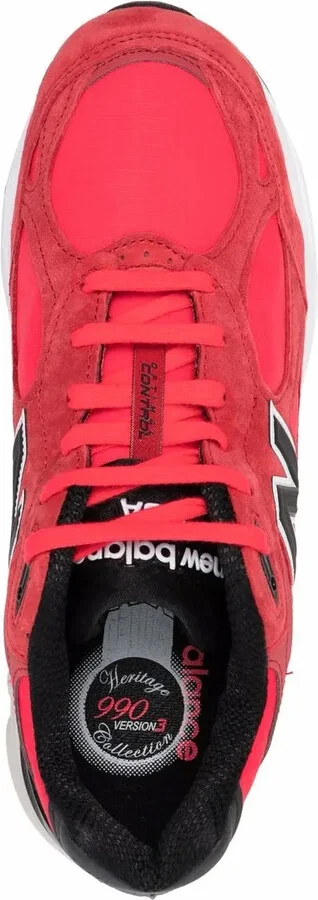 990v3 "Red/Black" sneakers - Image 4