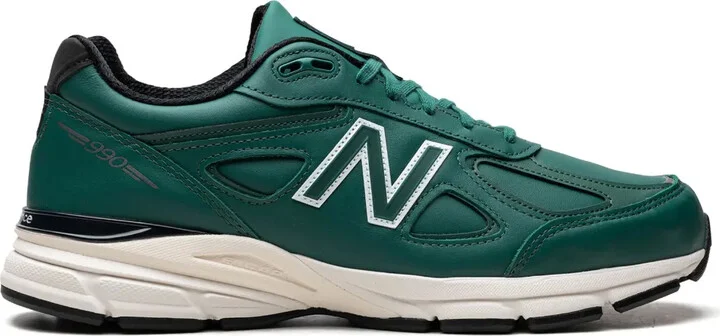 990v4 Made in USA "Teal/White" sneakers