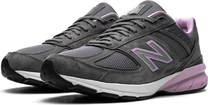 990v5 "MiUSA Lead Dark Violet Glow" sneakers - Image 4