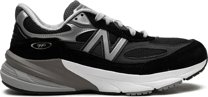 990V6 "Black/Silver" sneakers