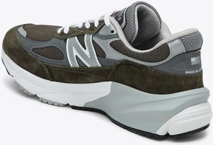 990V6 Suede Low-Top Sneakers - Image 2