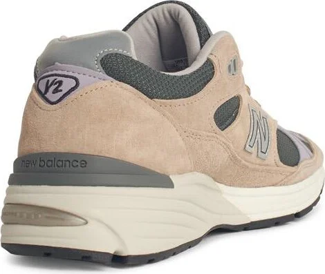 '991' Beige Suede Blend Sneakers - Image 3