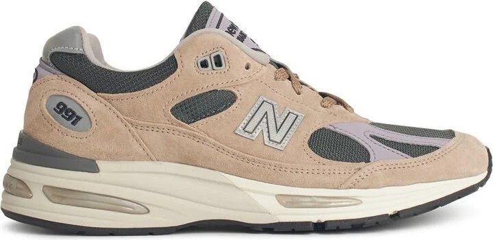 '991' Beige Suede Blend Sneakers