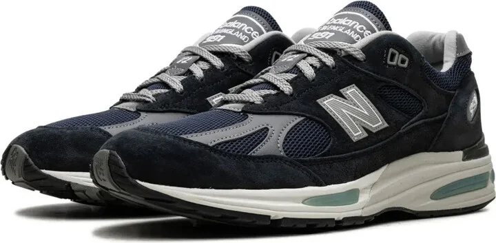 991v2 "Dark Navy" suede sneakers - Image 5