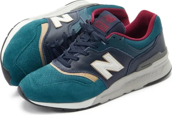 997 "Navy Teal" sneakers