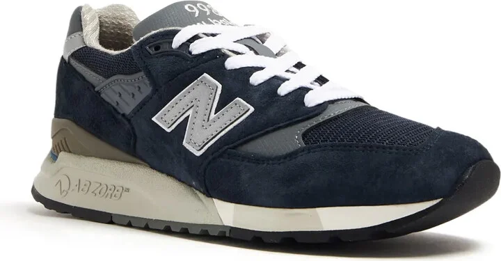998 Logo-Appliqué Sneakers - Image 2