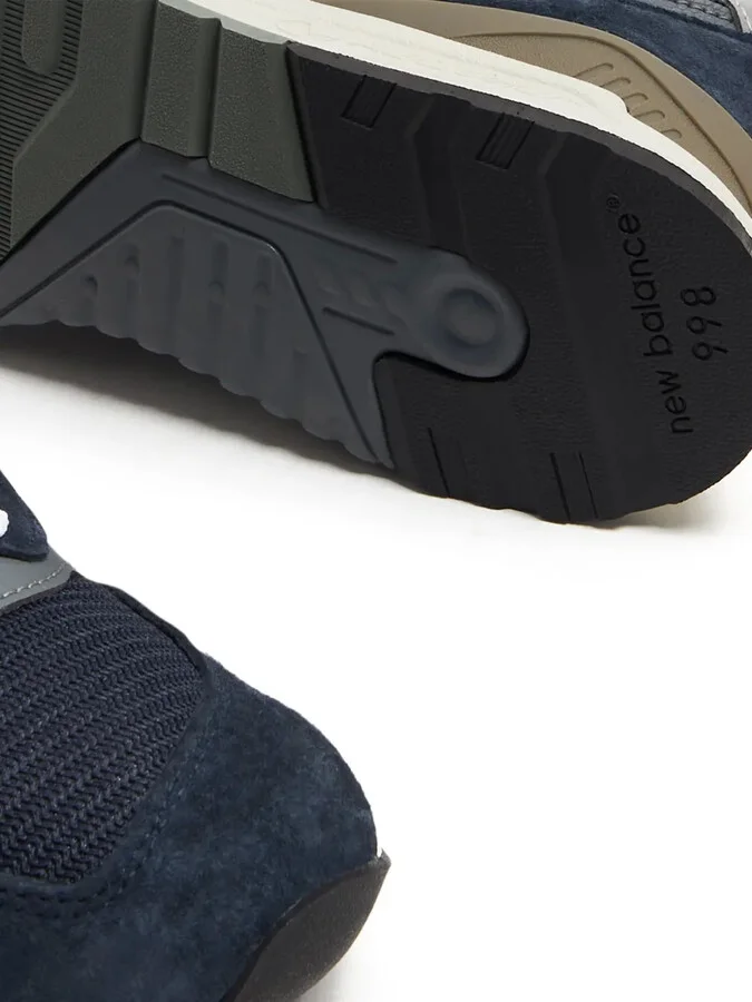 998 Logo-Appliqué Sneakers - Image 4