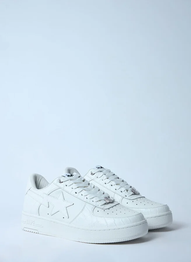A BATHING APE® Bape Sta #3 Sneakers - Man Sneakers White Us - 08 - Image 2