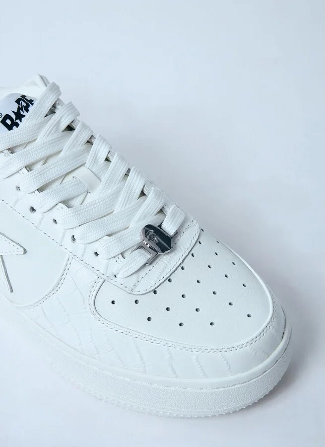 A BATHING APE® Bape Sta #3 Sneakers - Man Sneakers White Us - 08 - Image 3