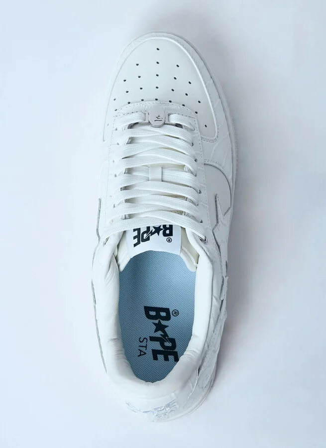 A BATHING APE® Bape Sta #3 Sneakers - Man Sneakers White Us - 08 - Image 5