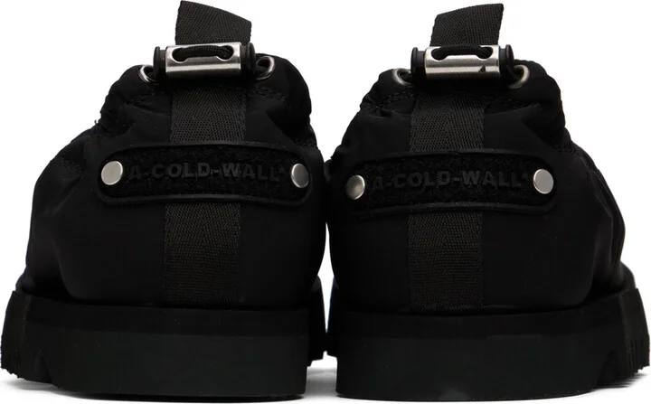 A-COLD-WALL* Black Cord-Lock Loafers - Image 2