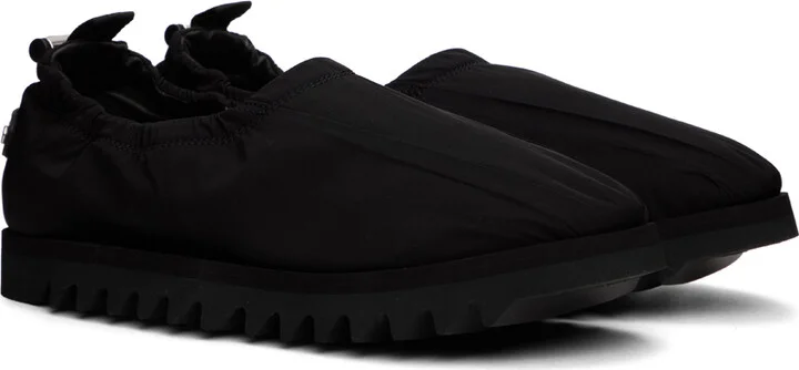 A-COLD-WALL* Black Cord-Lock Loafers - Image 4