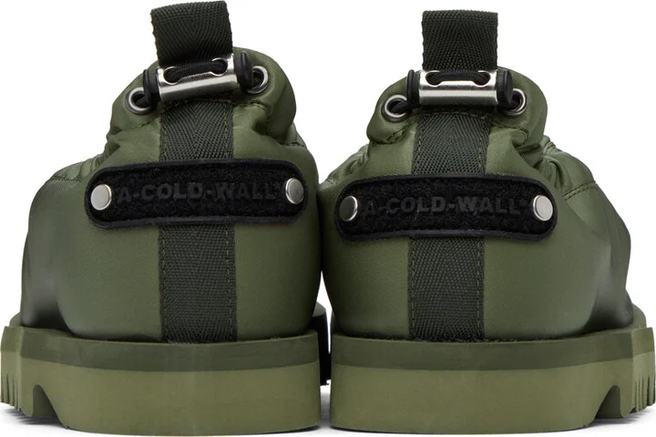 A-COLD-WALL* Khaki Nylon Loafers - Image 2