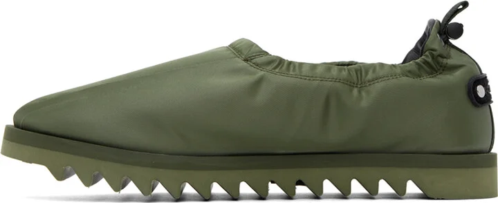 A-COLD-WALL* Khaki Nylon Loafers - Image 3