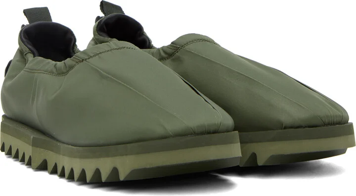A-COLD-WALL* Khaki Nylon Loafers - Image 4