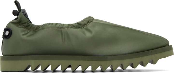 A-COLD-WALL* Khaki Nylon Loafers
