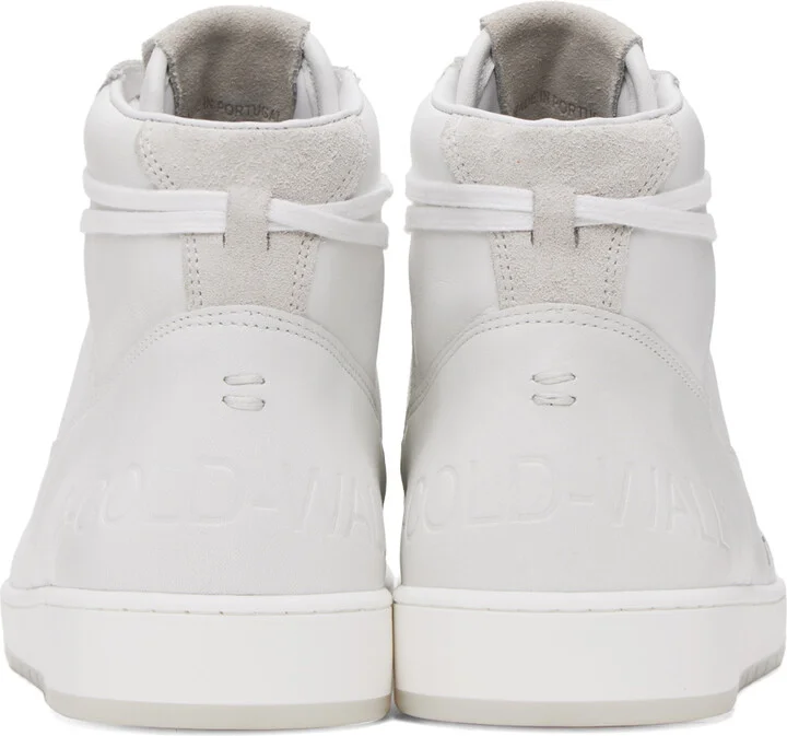 A-COLD-WALL* White Luol Hi Top Sneakers - Image 2