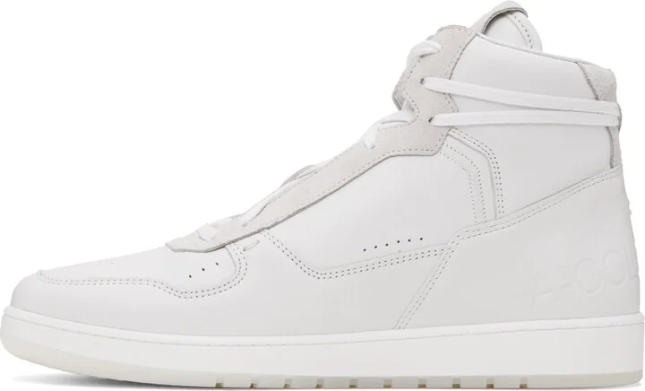 A-COLD-WALL* White Luol Hi Top Sneakers - Image 3