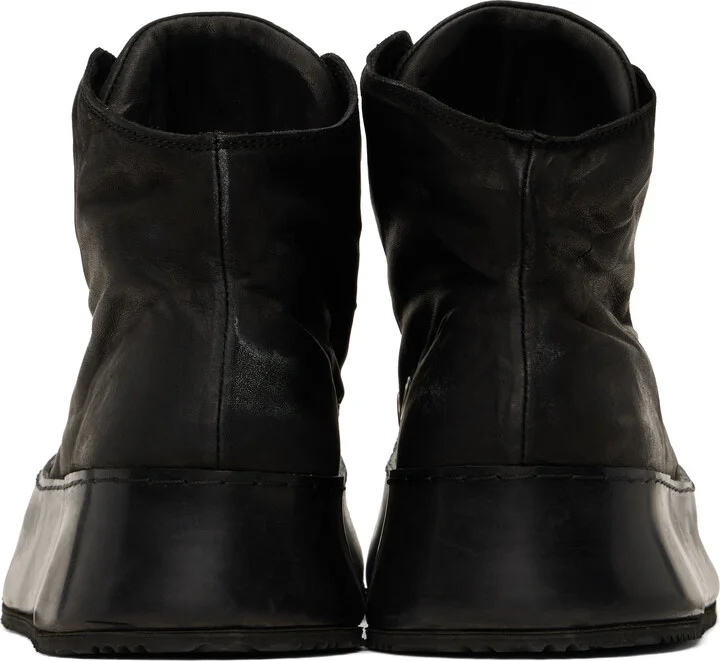 A DICIANNOVEVENTITRE Black Canua Mid Sneakers - Image 2
