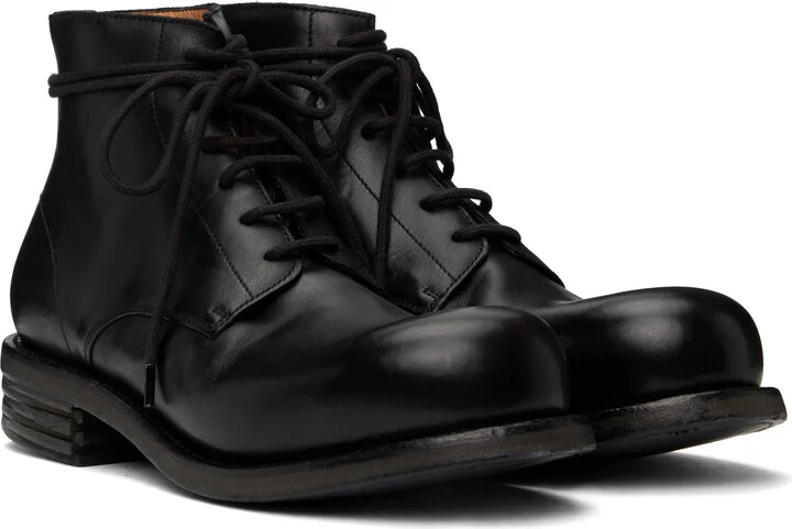 A DICIANNOVEVENTITRE Black Classic 06M Ankle Boots - Image 4