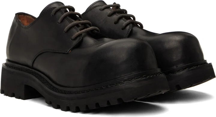 A DICIANNOVEVENTITRE Black Prisma Derbys - Image 4