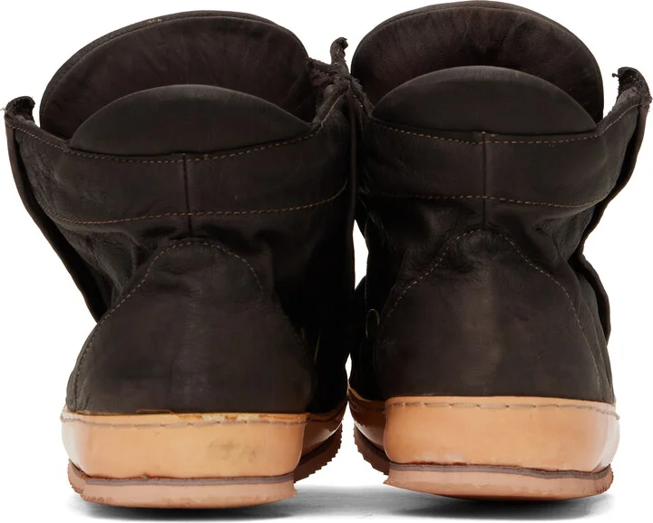 A DICIANNOVEVENTITRE SSENSE Exclusive Brown Classic 019 Sneakers - Image 2