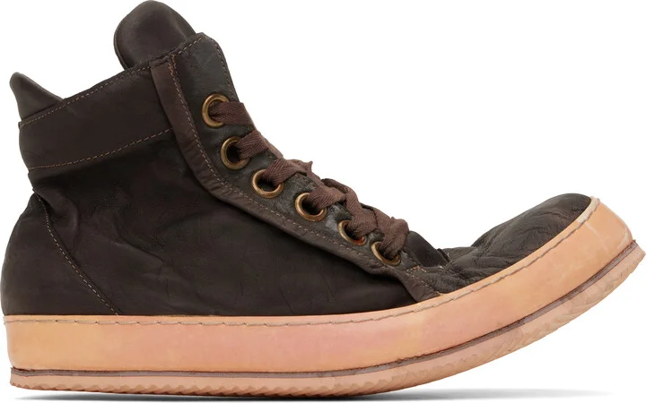 A DICIANNOVEVENTITRE SSENSE Exclusive Brown Classic 019 Sneakers