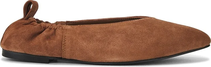 A.EMERY Brie Flat in Brown