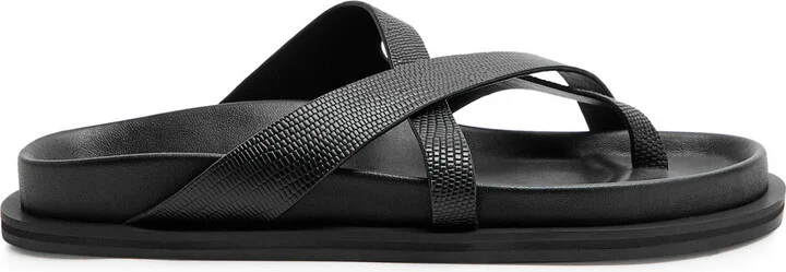 A.emery Claude Leather Sandals