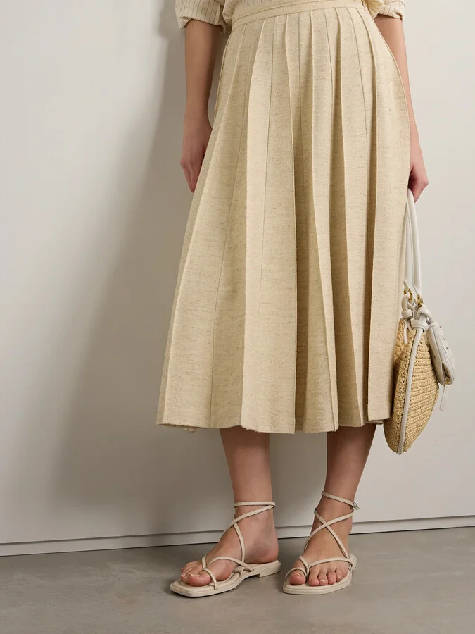 A Emery - Davis Leather Sandals - Cream - Image 2