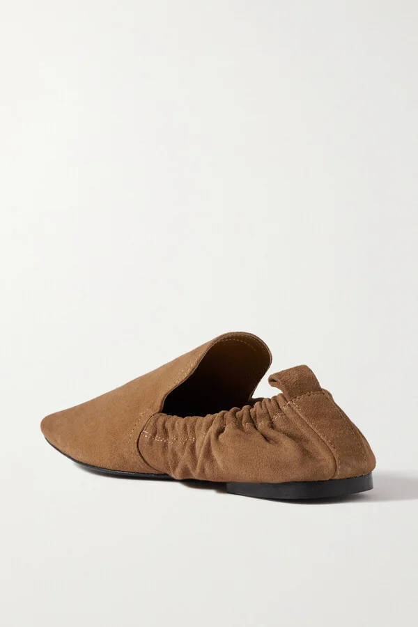 A Emery - Delphine Suede Loafers - Brown - Image 3