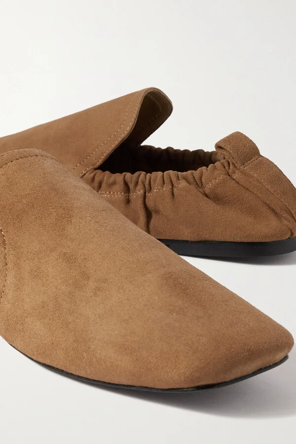 A Emery - Delphine Suede Loafers - Brown - Image 4