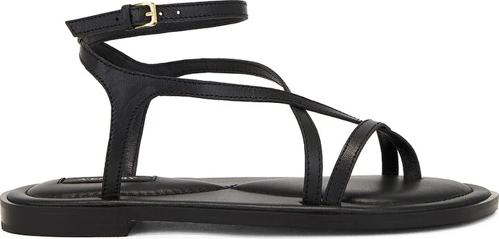 A.EMERY Edna Sandal in Black