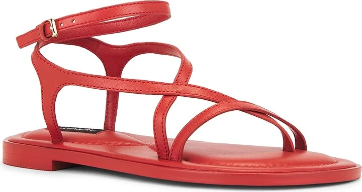 A.EMERY Edna Sandal in Red - Image 2