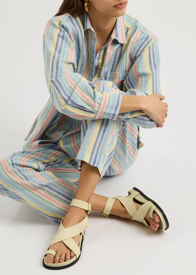 A.emery Jalen Leather Sandals - Image 5