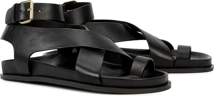 A.emery Jalen Leather Sandals - Image 6