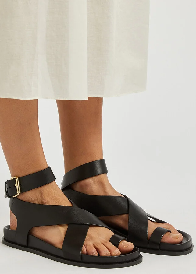 A.emery Jalen Leather Sandals - Image 9