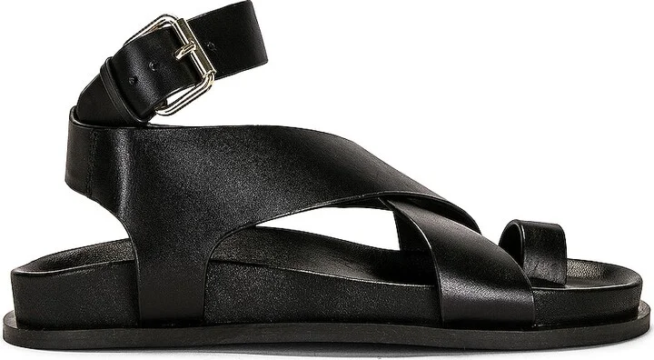 A.EMERY Jalen Sandal in Black