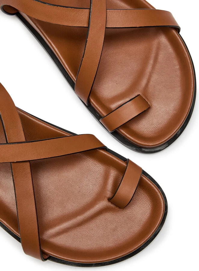 A.emery Jalen Slim Leather Sandals - Image 7