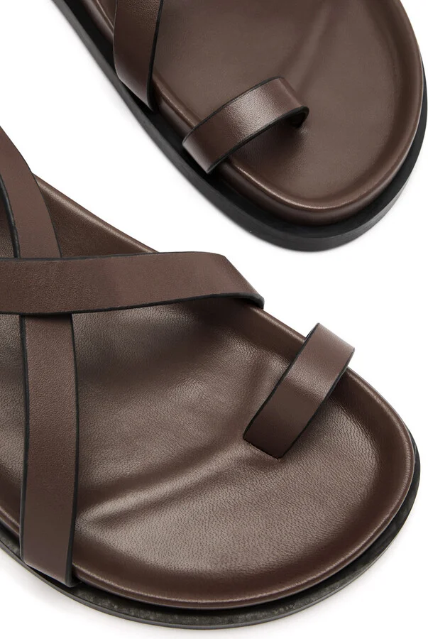 A.emery Jalen Slim Leather Sandals - Image 11