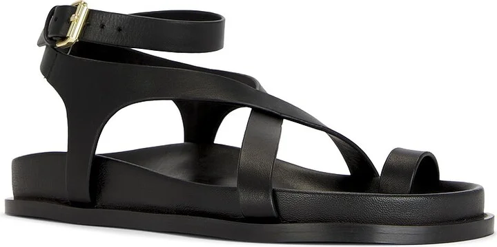 A.EMERY Jalen Slim Sandal in Black - Image 2