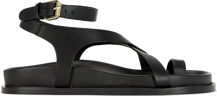 A.EMERY Jalen Slim Sandal in Black