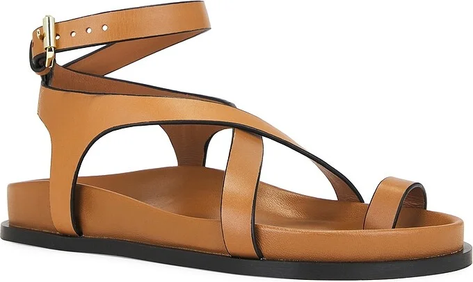 A.EMERY Jalen Slim Sandal in Tan - Image 2
