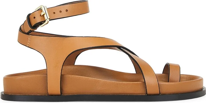 A.EMERY Jalen Slim Sandal in Tan
