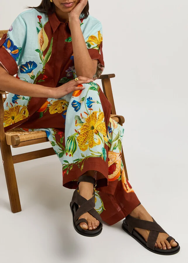 A.emery Jalen Suede Sandals - Image 5