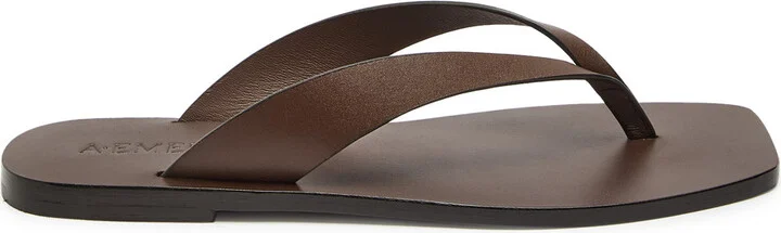 A.emery Kinto Leather Flip Flops