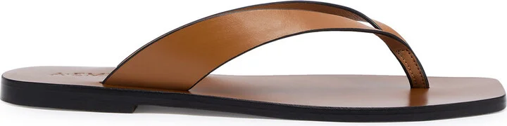 A.emery Kinto Leather Flip Flops